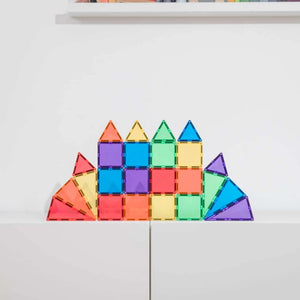 Magnetbausteine – Regenbogen-Mini-Set 24 Teile