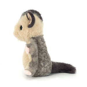 Jellycat Fledermaus Lolly Kuscheltier in Grau und Beige mit weichem Fell und süßem Design