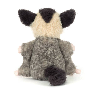 Rückansicht der Jellycat Fledermaus Lolly, kuschelig und weich für Kinder zum Spielen und Schmusen.