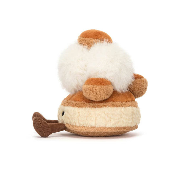Jellycat Plüsch-Dessert in Form einer süßen, runden Leckerei mit weichem Fell