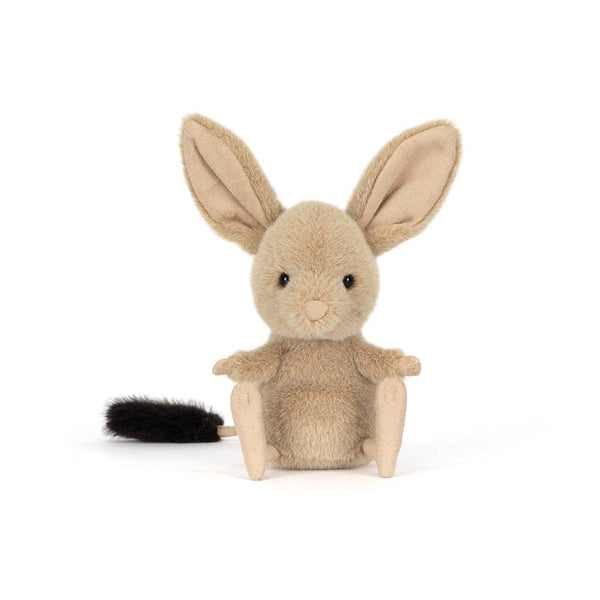 Jellycat Wüstenspringer Plüschspielzeug mit langen Ohren und weichem Fell für Kinder