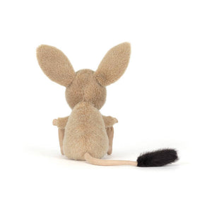 Jellycat Wüstenspringer Kuscheltier mit langen Ohren und weichem Fell in neutralen Farbtönen
