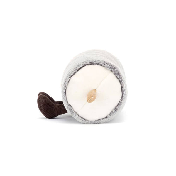 Jellycat Ziegenkäse Kuscheltier in grauer Farbe mit weichem Stoff für Kinder
