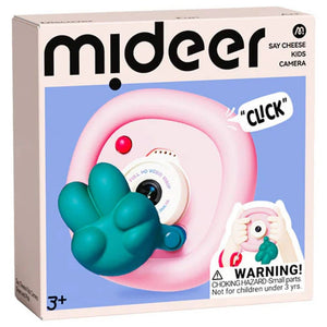 Mideer Kinderkamera rosa mit niedlichem Design für Kinder ab 3 Jahren