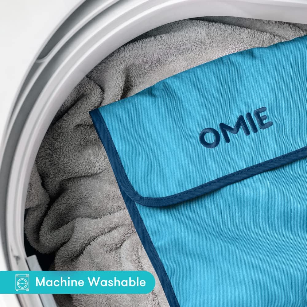 Lunchbag OmieTote – Blue Lunchbag von OMIE in Blau mit verstellbarem Schulterriemen