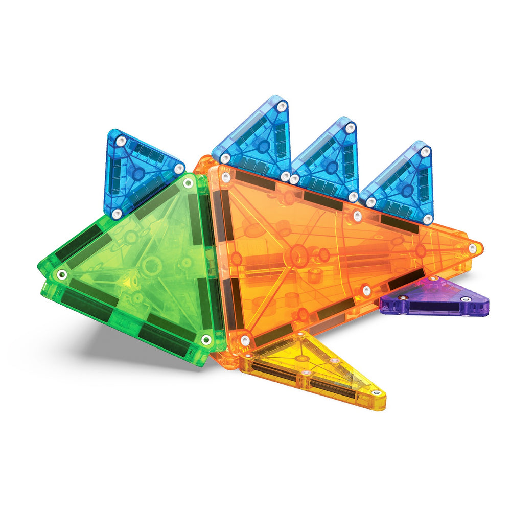 Magnetbausteine Kinder von MAGNA-TILES im 46-teiligem Set für kreatives Spielen und Bauen