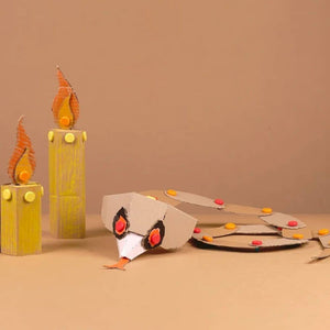 Makedo Scru-Dot Summer Daze kaufen, kreatives Bastelset mit Kartonfiguren und Bauzubehör