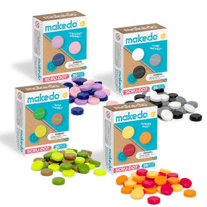 Makedo Scru-Dot Summer Daze kaufen. Bunte kreative Verbindungselemente für Bastelprojekte.