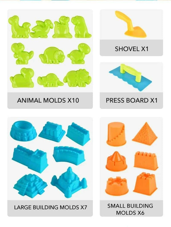 Kinetic Sand mit Bienenwachs – Set