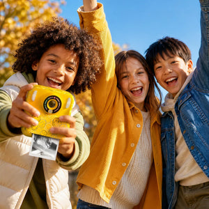 Kinderkamera mit Sofortdruck - PixiPrint Smiley World, Rosa (ab 3 Jahren)