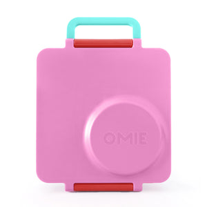 Lunchbox mit Thermoskanne OmieBox – Pink Berry praktisch und auslaufsicher für warme Mahlzeiten