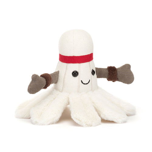 Plüsch-Badminton-Feder  15 cm - tablude.com
