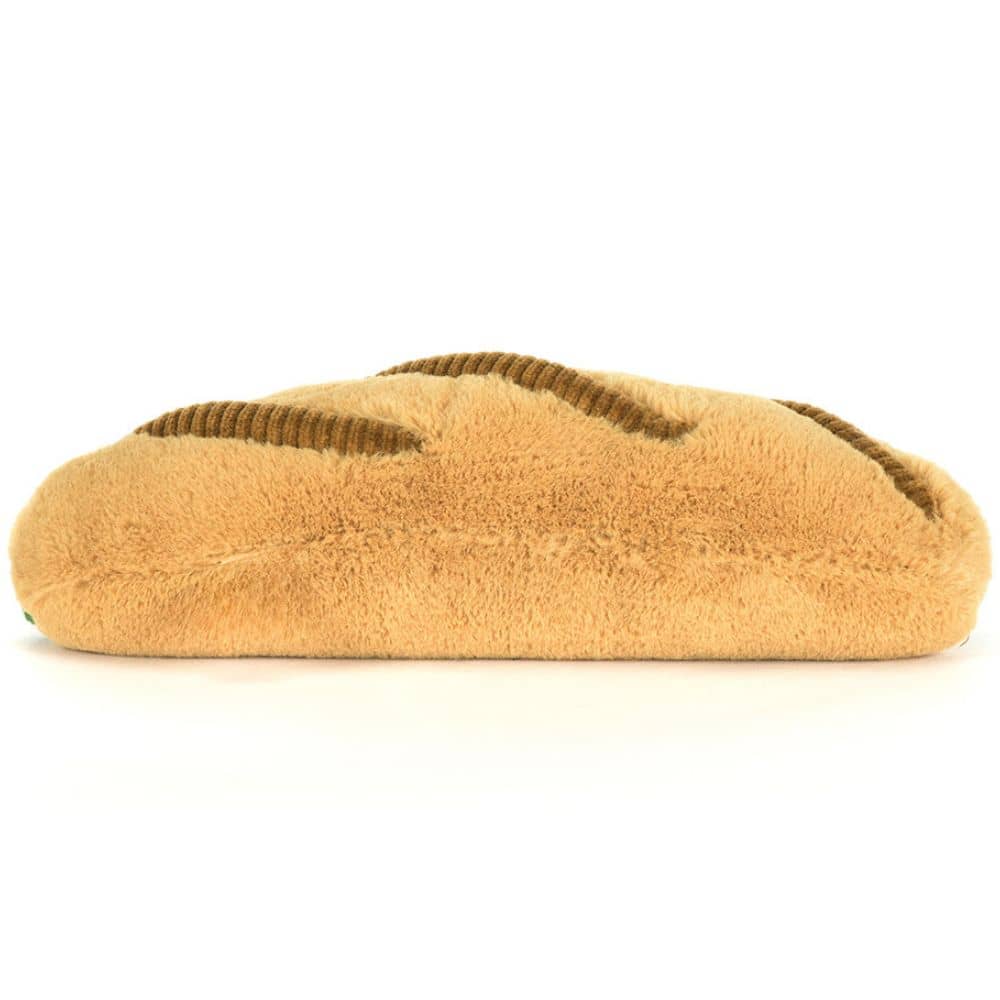 Jellycat Plüsch Baguette Caprese mit lächelndem Gesicht und bunten Details für Kinder
