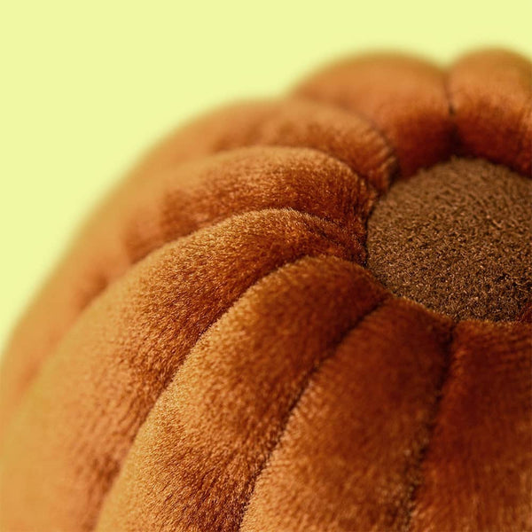 Jellycat Plüsch Canelés aus Frankreich in orangebrauner Farbe mit weichem, weichem Stoff