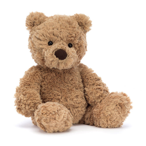 Jellycat Plüschbär 28 cm weicher brauner Kuschelbär zum Spielen und Umarmen
