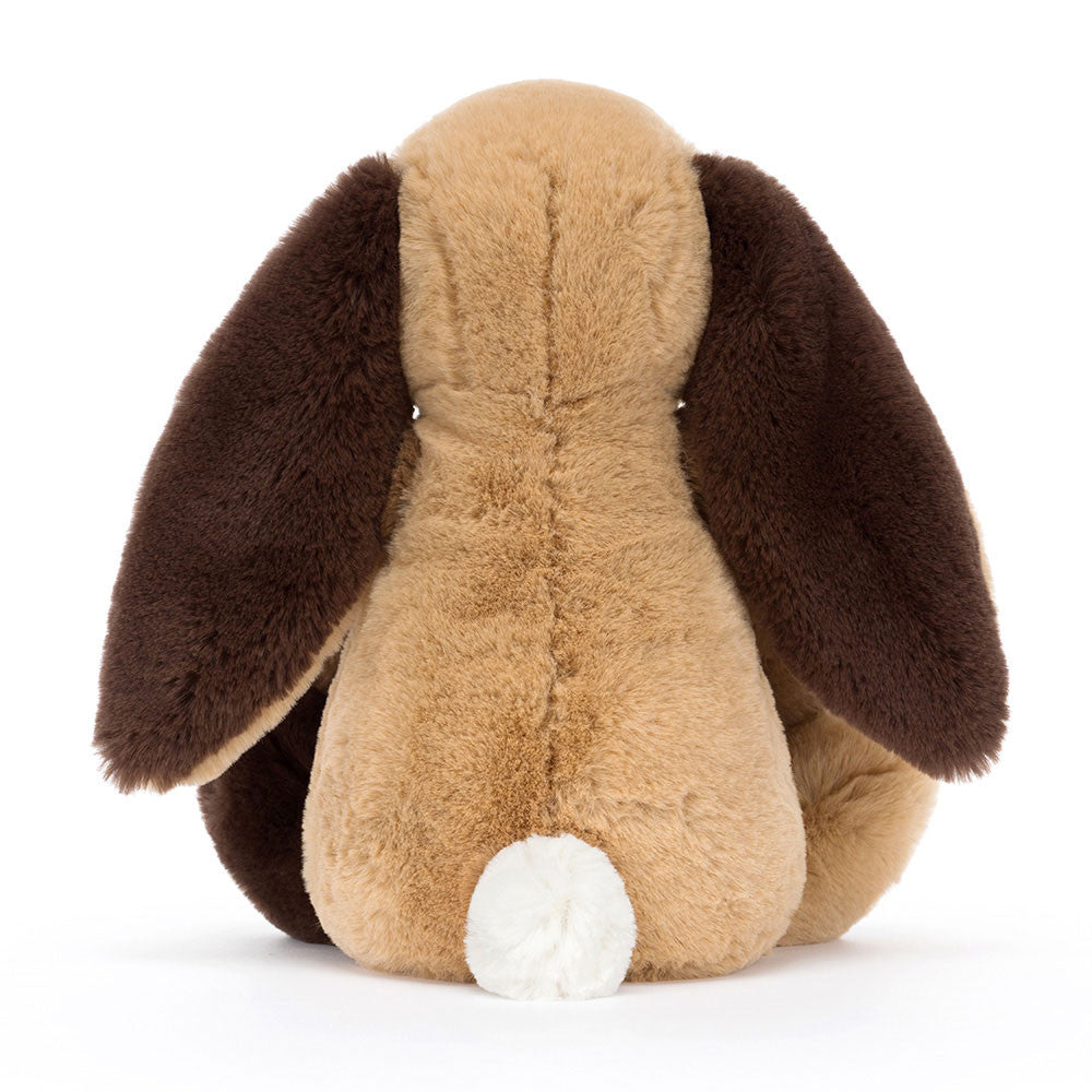 Plüschhase – Patchwork Braun 31 cm - tablude.com