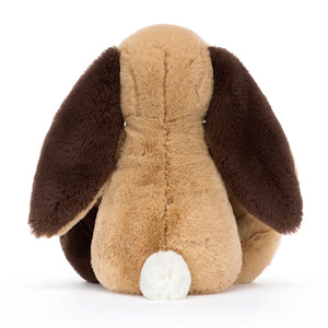 Plüschhase – Patchwork Braun 31 cm - tablude.com