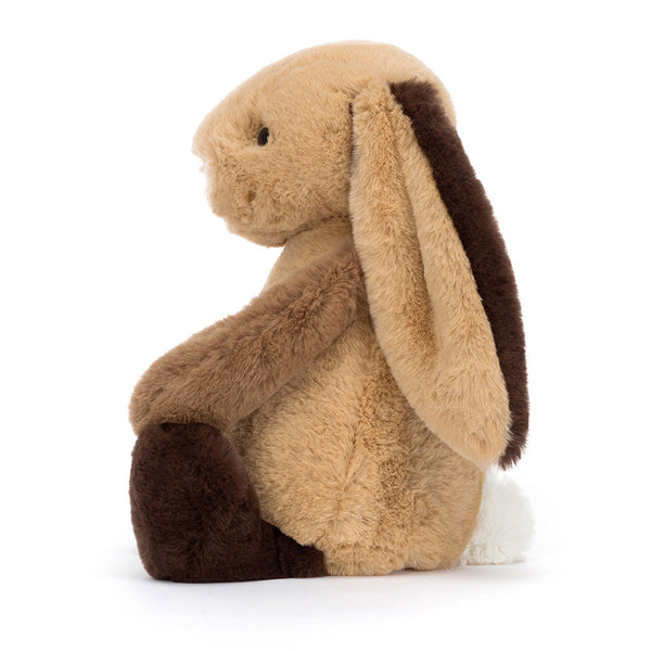 Plüschhase – Patchwork Braun 31 cm - tablude.com