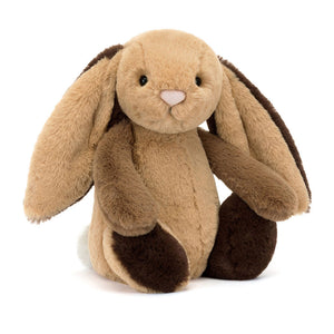 Plüschhase – Patchwork Braun 31 cm - tablude.com