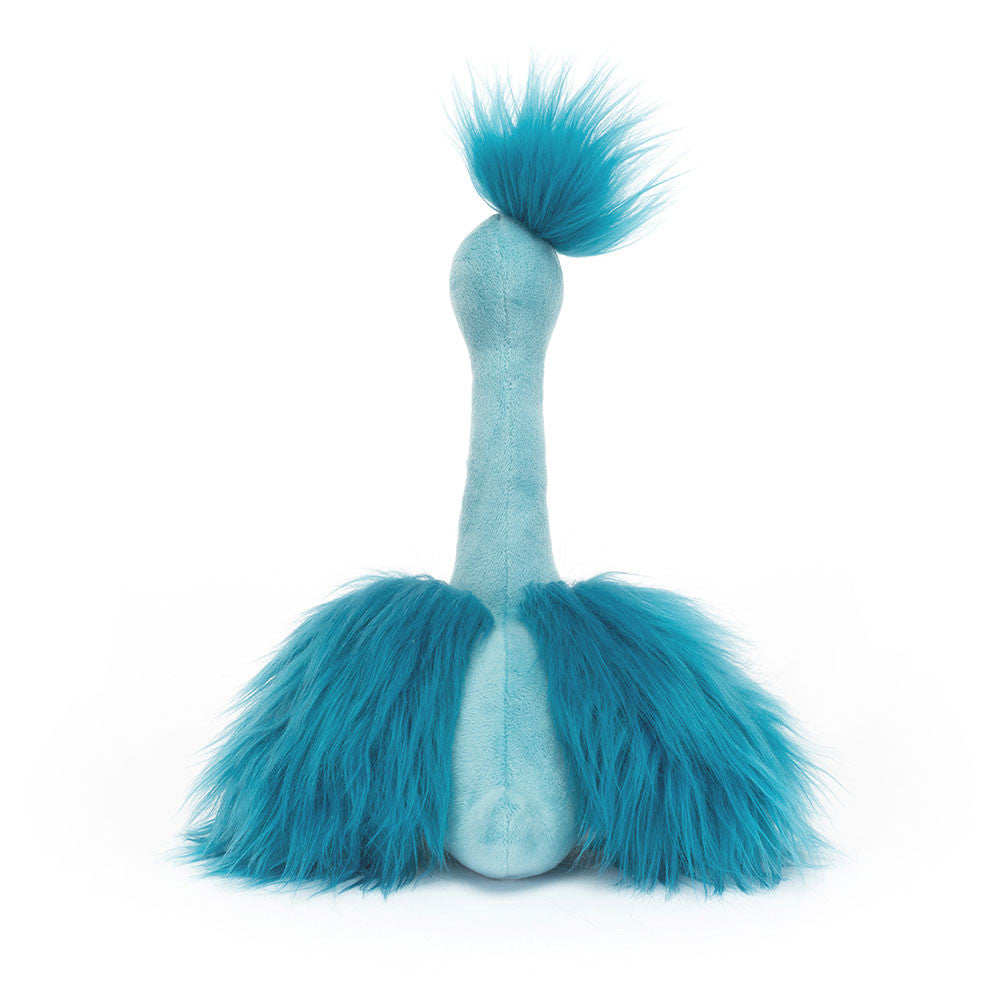 Plüschpfau – Türkis 20 cm - tablude.com