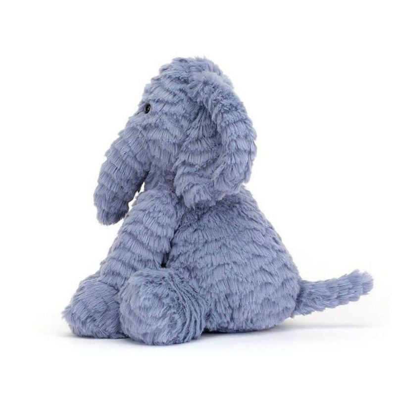Jellycat Plüsch-Elefant – Blau 27 cm kuscheliges Stofftier mit weichem Fell