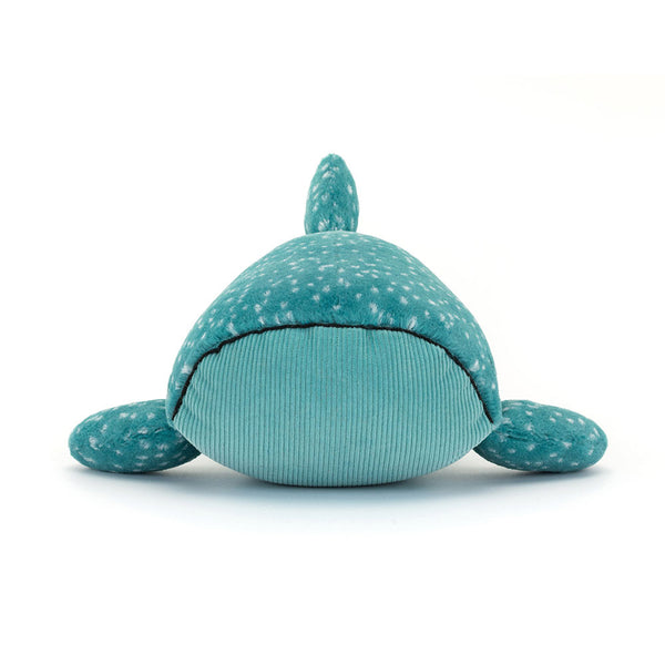 Jellycat Plüsch Walhai Gobfrey 40 cm Kuscheltier in Blau mit weißen Punkten