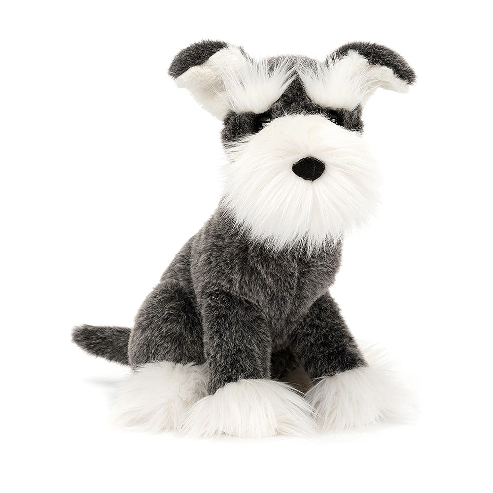 Plüschhund – Schnauzer 24 cm - tablude.com