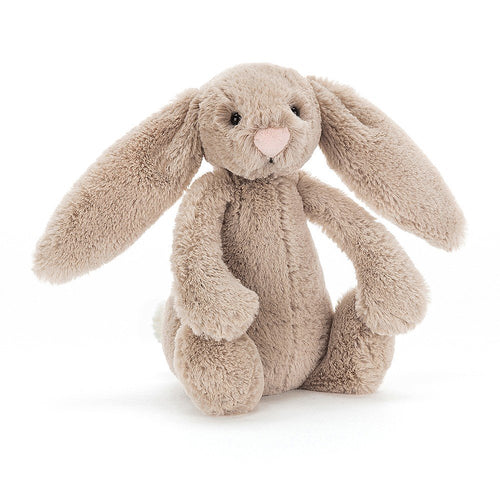 Plüschkaninchen – beige 18 cm - tablude.com