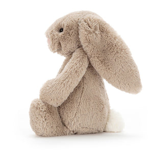 Jellycat Plüschkaninchen – beige 31 cm sitzend mit langen Ohren und weichem Fell