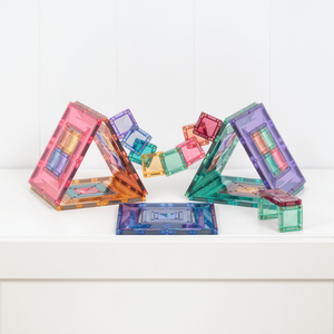 Magnetische Bausteine – Pastel Portal Pack (48 Teile)