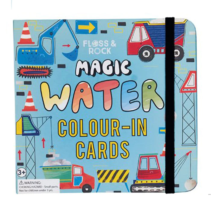 Magiczne karty wodne Floss&Rock - Na Budowie - tablude.com