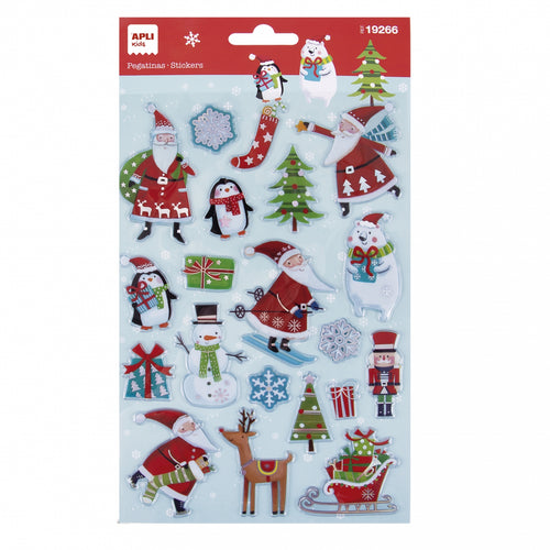 Weihnachtsaufkleber – Santa Claus - tablude.com