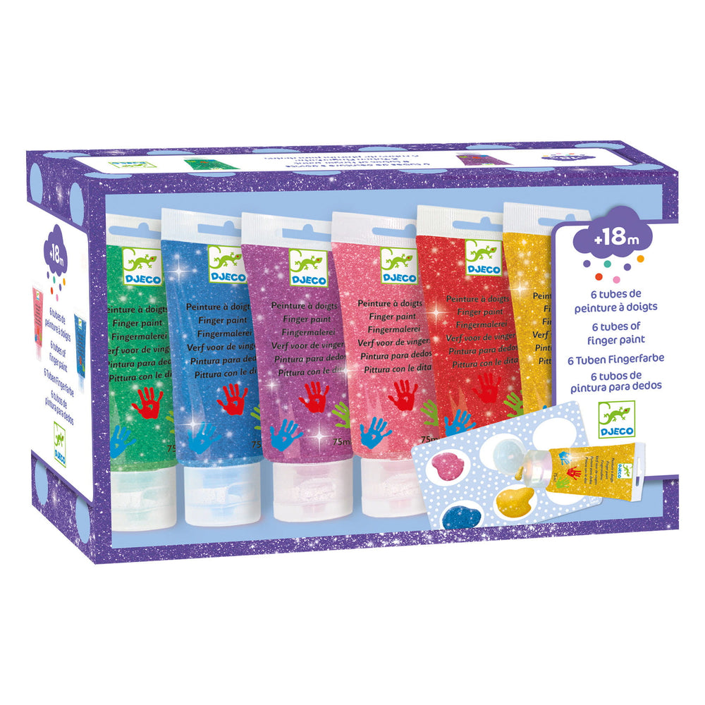 Fingerfarben – Glitzerfarben - tablude.com