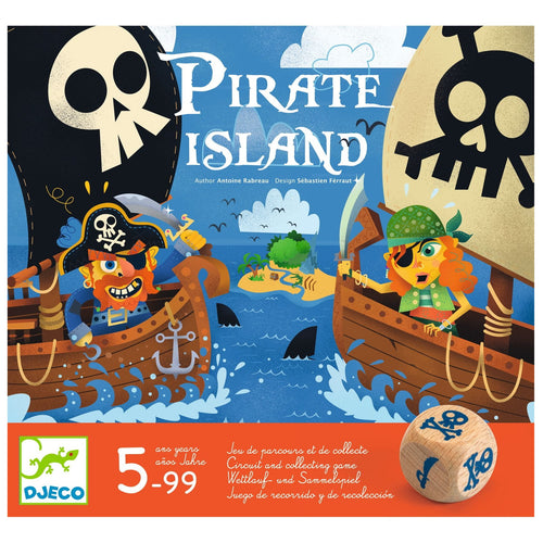 Gra planszowa Djeco - Wyspa Piratów - tablude.com