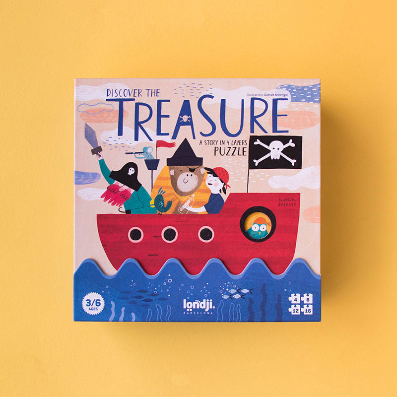 Progressive Puzzles für Kinder – Entdecke Schätze - tablude.com