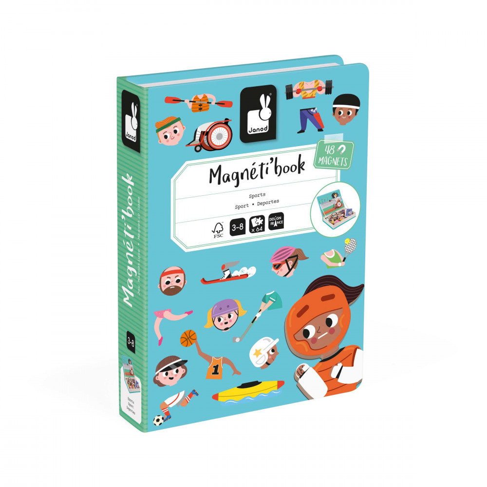 Magnetisches Puzzle Magnetibook – Sport - tablude.com