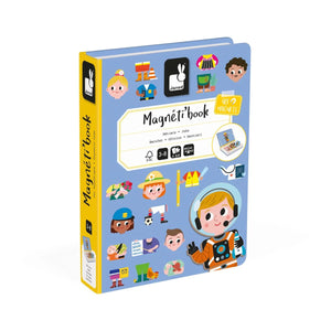 Magnetisches Puzzle Magnetibook – Berufe - tablude.com