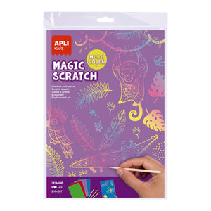 Kratzbild-Set – Magic Scratch Colors A4 - tablude.com