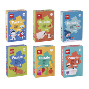 Set Lernpuzzles 6 Stück - tablude.com
