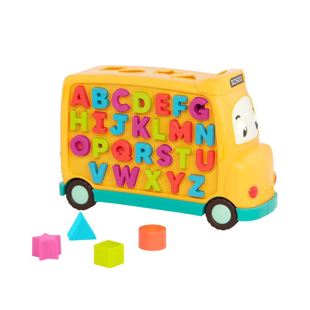 Bus mit magnetischem Alphabet – AlphaBus - tablude.com