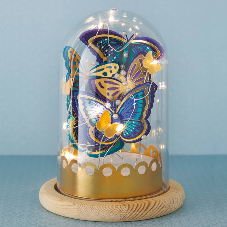Kreativ-Set Lampe - Schmetterlinge 8+ - tablude.com
