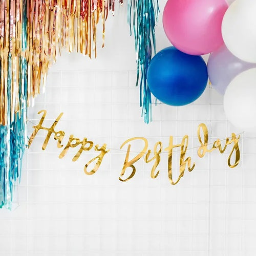 Banner Girlande – Happy Birthday