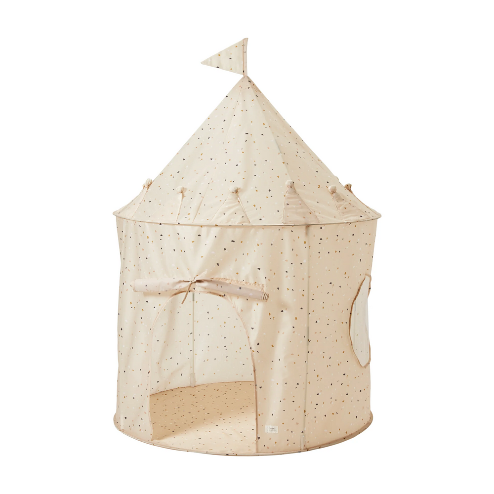 Kinderspielzelt Recycled – Terrazzo Beige