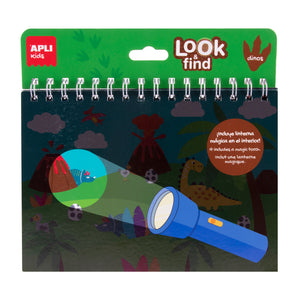Buch mit magischer Taschenlampe – Dinosaurier - tablude.com