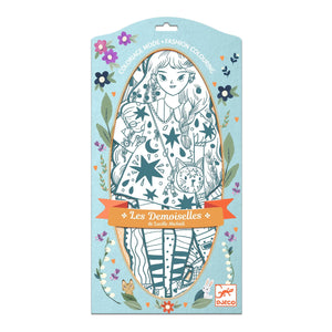 Malvorlagen für elegante Mädchen  - Angele - tablude.com
