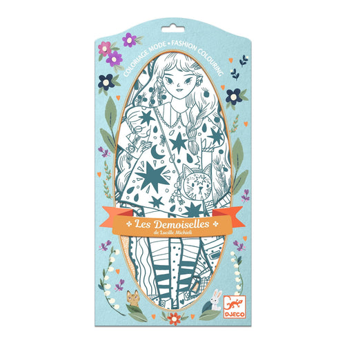 Malvorlagen für elegante Mädchen  - Angele - tablude.com