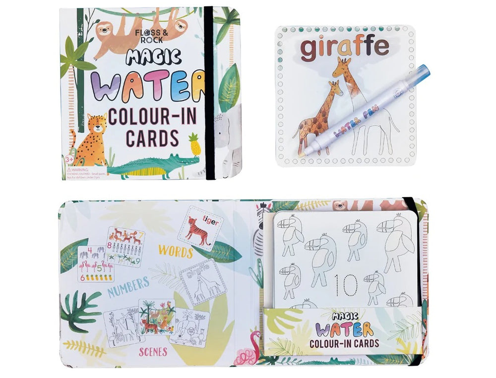 Magische Wassermalbücher - Dschungel - tablude.com