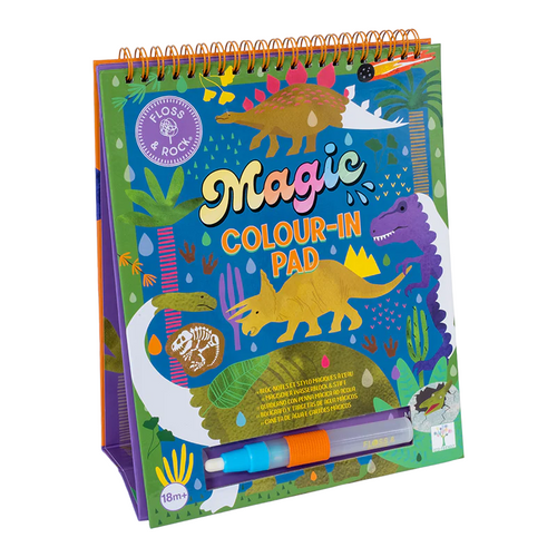 Magisches Aquarellbuch mit Unterstützung - Dinosaurier - tablude.com