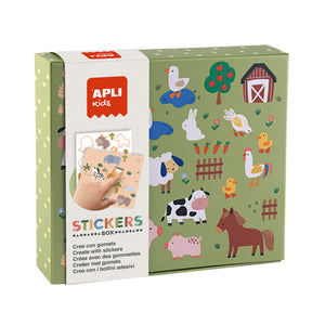 Set mit Aufklebern – Tiere und ihre Umgebung - tablude.com