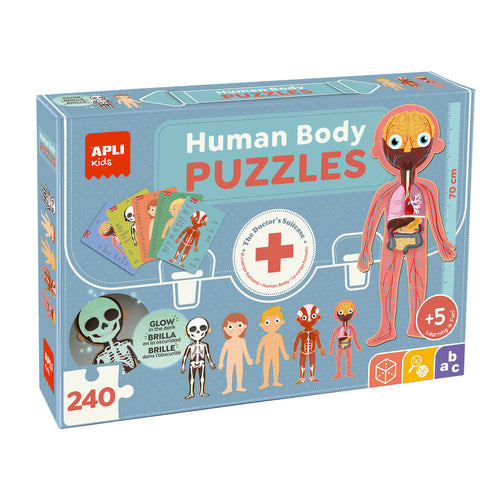 Lernpuzzle – Der menschliche Körper 5+ - tablude.com